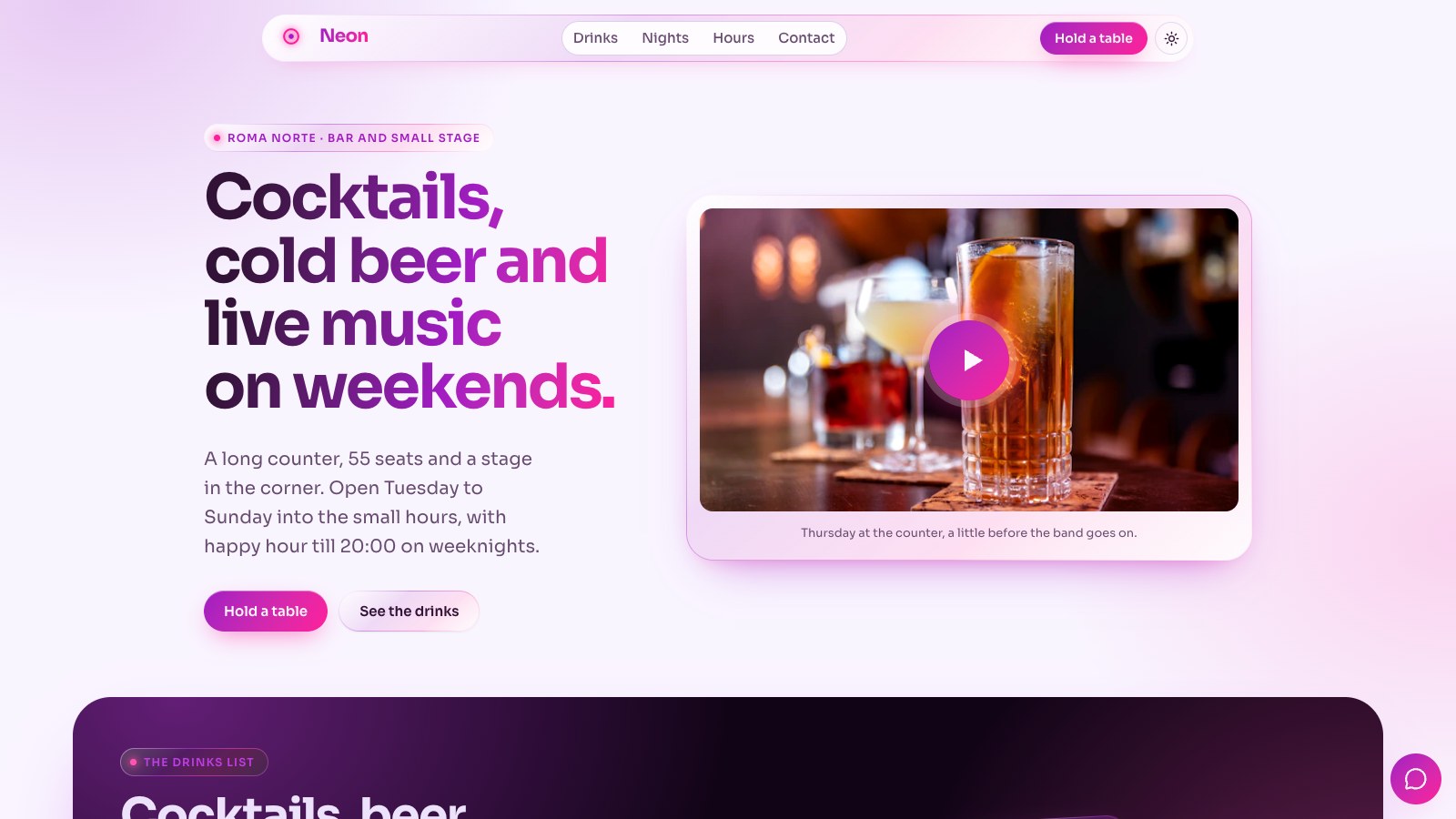 Neon screenshot 1