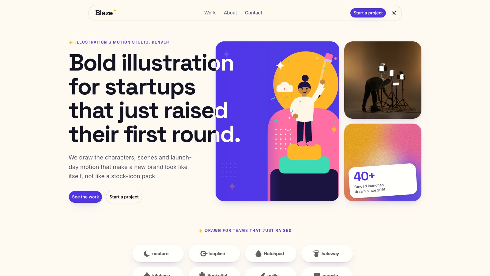 Blaze screenshot 1