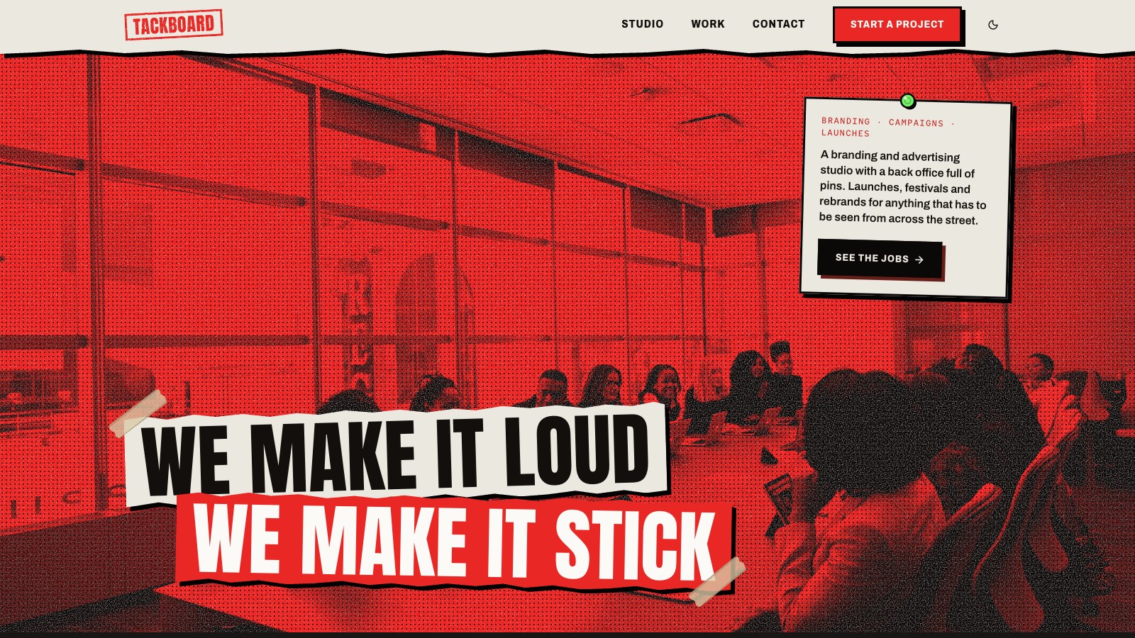 Tackboard screenshot 1