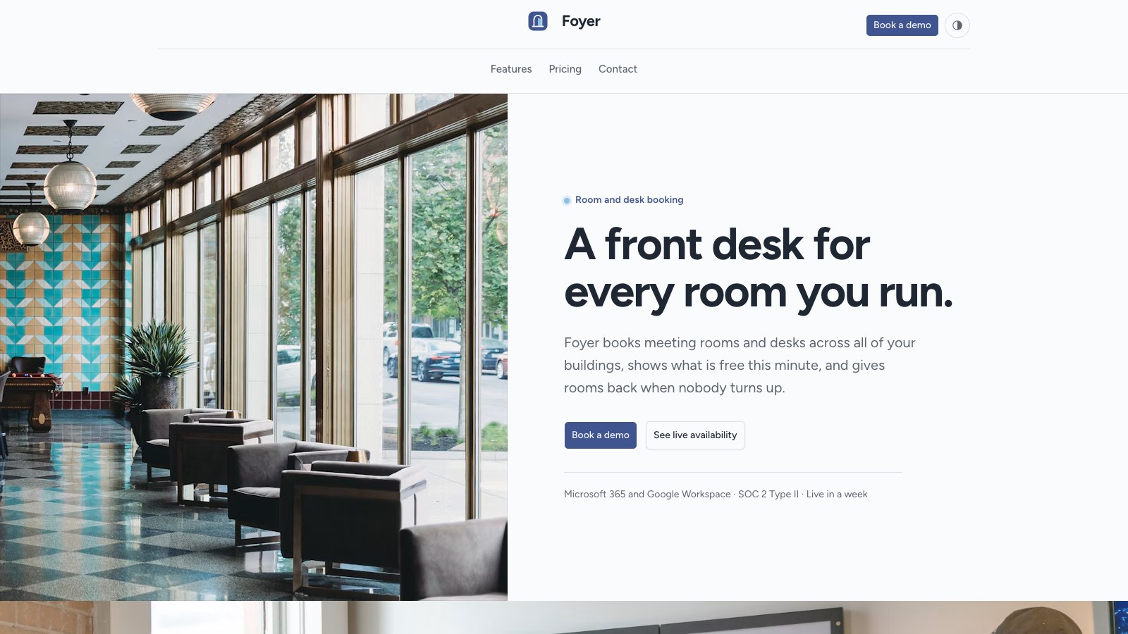 Foyer screenshot 1