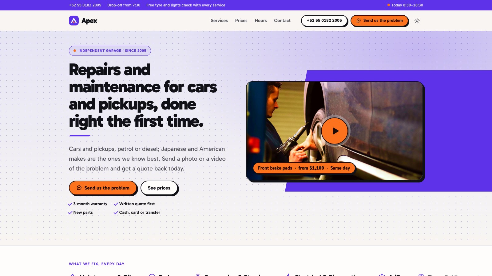 Apex screenshot 1