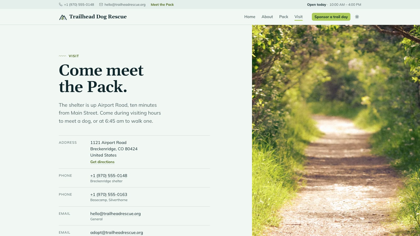 Trailhead screenshot 4