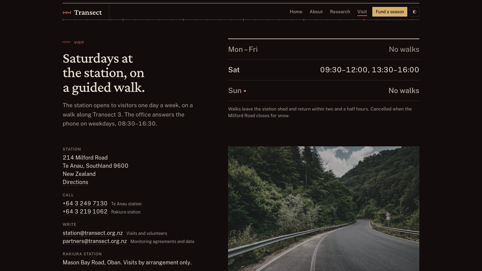 Transect screenshot 4