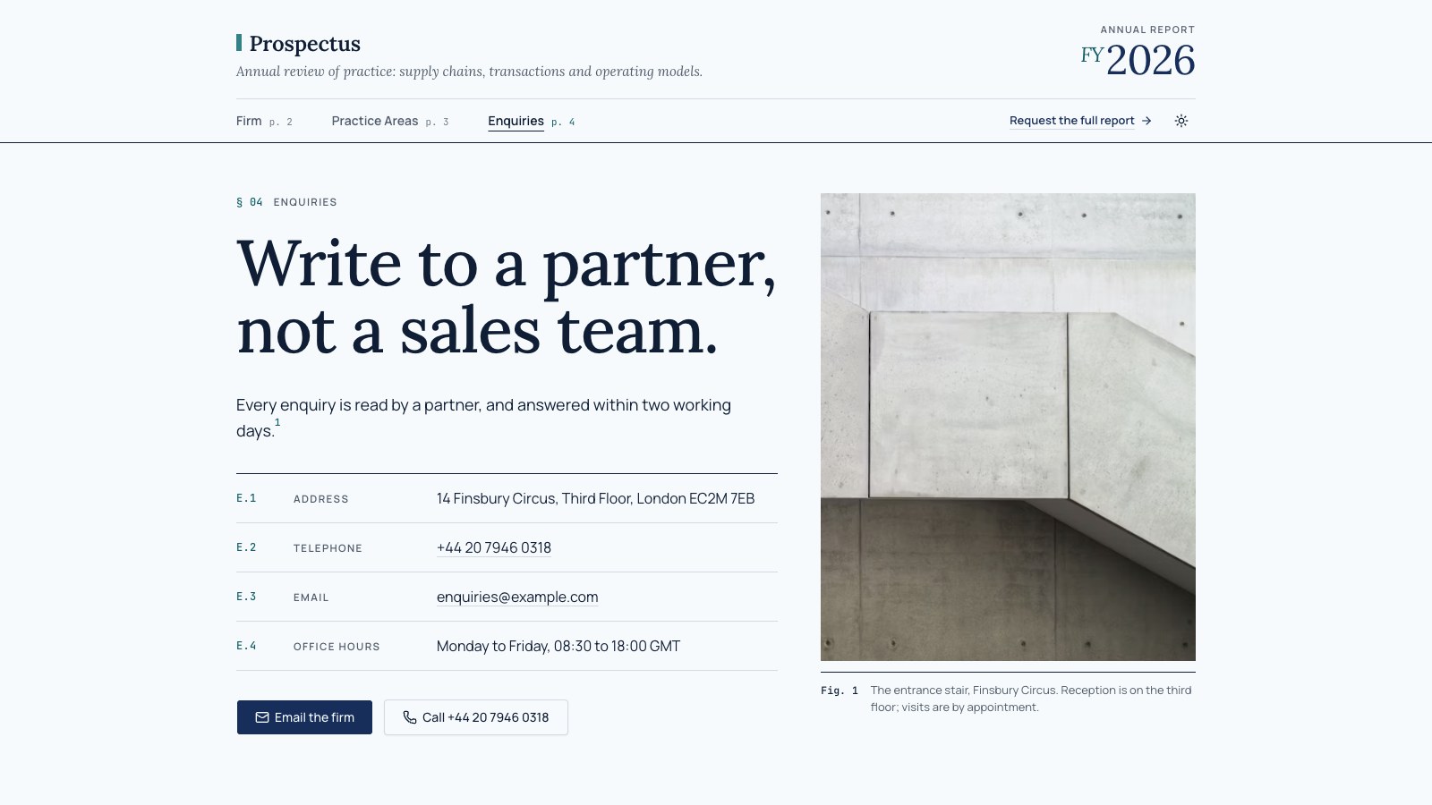 Prospectus screenshot 4
